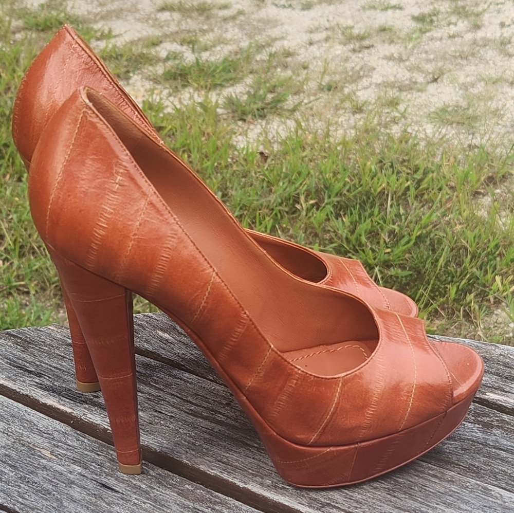 Yves Saint Laurent YSL Sienna Heels Shoes 38.5